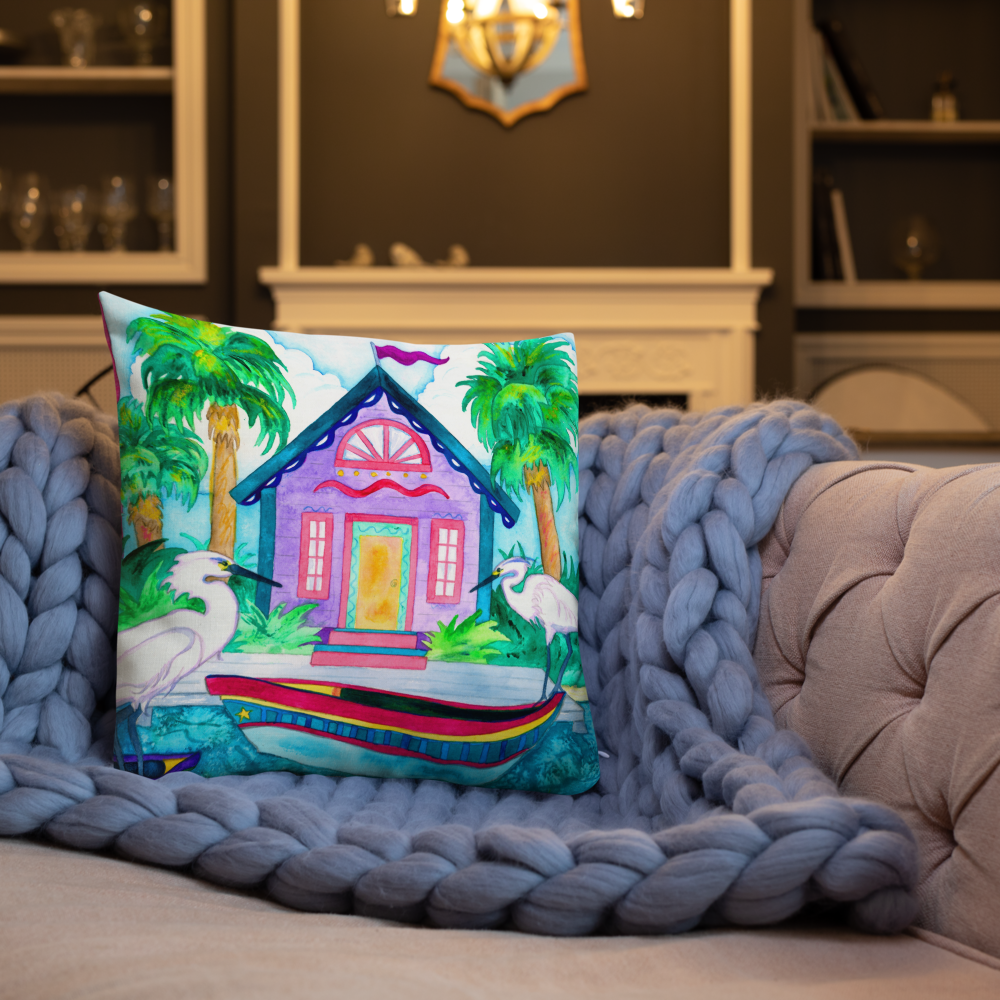 Tropical Retreat - Premium Pillow