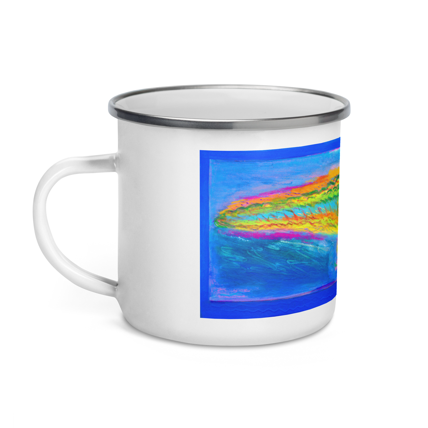 "Florida Alligator" - Enamel Mug