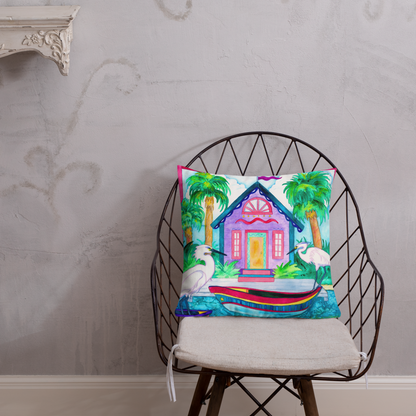 Tropical Retreat - Premium Pillow