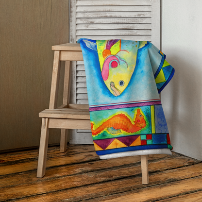 Dream Fish - Large Beach Towel