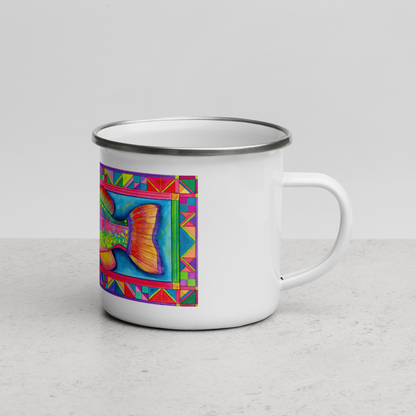 Rainbow Trout - Enamel Mug